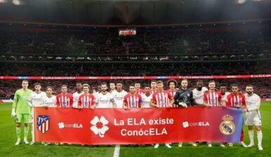 Éxito sin precedentes en la sensibilización sobre la Ela durante el vibrante duelo entre Atlético de Madrid y Real Madrid en la Copa del Rey
